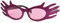 Alsino Sonnenbrille Herzbrille Fun-Brille Party Brille Photo-Booth Hippie, Einheitsgröße für Damen und Herren – (F-008) Madam Edna pink