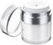 Enituo Airless Pumpe Tiegel, 30ml Cream Pumpspender Airless Pumpspender Leer Lotion Pumpflasche Nachfüllbar Pump Behälter Cream Jar Tragbarer Reise Vakuum Kosmetikbehälter für Reise