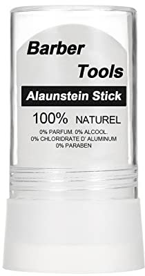 LAURAG Alaunstein Alaunstein, 100% natürliche, geruchlose Deodorant-Alternative nach der Rasur, beruhigt die Haut nach der Rasur