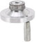 Mini-Drehmaschinen-Handrad, 80 Mm Handrad aus Aluminiumlegierung mit Kurbel, 0–25 Mm Skala, Einfache Installation, Präzise Größe für 7 X 12 7 X 14 0618 CJ18A Mini-Drehmaschinen