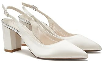 Rainbow Club Damen Faith + Fit Pumps, elfenbeinfarben, 38 EU Weit