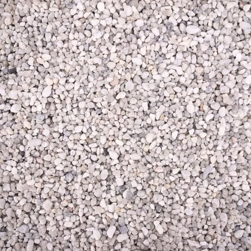 AquaOne Aquarium Kies 20 kg Bodengrund I Aquariumkies Noa mittel 2-5 mm I Premium Qualität I Quarzsand feine Körnung I Deko Aquascaping Dekoration