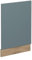 Vicco façade R-Line, Bleu-Gris/Chêne de Force doré, 45 cm sans Plan de Travail