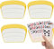 Titulaire De Cartes à Jouer,4 Pièces Support De Poker en Plastique,Support de Jeu de Cartes,Porte-Cartes à Jouer Plastique,Porte Carte Jeu pour Enfants Adultes Seniors Accessoires de Jeu de Cartes