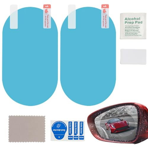 Car Protection Film, Car Rearview Sticker, Hd Safe Driving Film, Protective Nano Film for Mirrors, Rearview Safety Film, Car Protection Sticker, Clear Protective Film