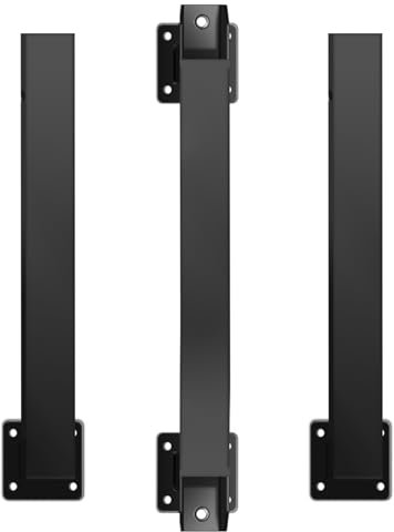 Handlauf - Geländer Treppe - Treppengeländer Außen/Innen, 270cm Schwarz Handläufe Für Treppen Edelstahl Aussen, Außentreppengeländer/Stiegengeländer/Terrassengeländer Edelstahlgeländer