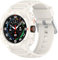 Miimall Cinturino con Custodia per Samsung Galaxy Watch Ultra 47mm, Case con Strap in TPU Resistente, Strap Leggero Regolabile, Supporto Ricarica Wireless, Band per Galaxy Watch Ultra 47mm, Bianco