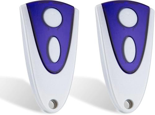 2PCS Garagentoröffner Fernbedienung kompatibel mit Novoferm Novotron Handsender 502 MAX43-2, Novotron 512 MIX43-2, 433,92 MHz – Ersatz Fernbedienung für Garagentoröffner
