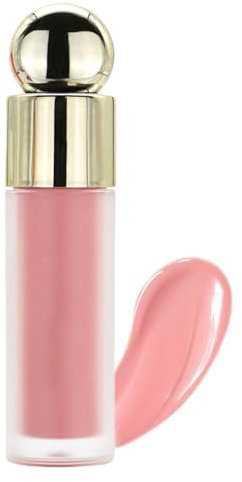 Blush Liquide, Teinte De Peau De Maquillage À Rougissement Liquide, Brillant À Lèvres À Pigment Élevé À L'épreuve Des Taches, Formule À Pigments Élevés, Usure D'étanchéité, 2,3x8,5 Cm, Pour Le Maquill