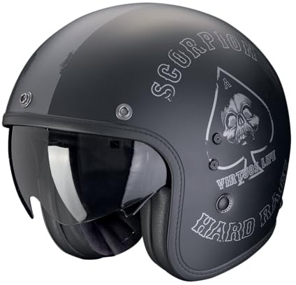 SCORPION BELFAST EVO SPADE Black-Silver M