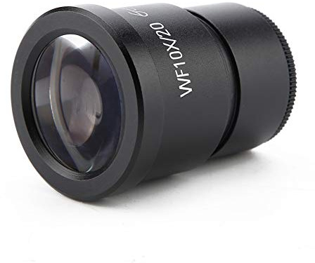 Dioche 10x MicrosWF10X/20 Weitfeld-Stereomikroskop-Okular, 10-fache Vergrößerung, Optisches Glas, 30 Mm Montagegröße, Perfekt für Binokulare und Triokulare Mikroskope