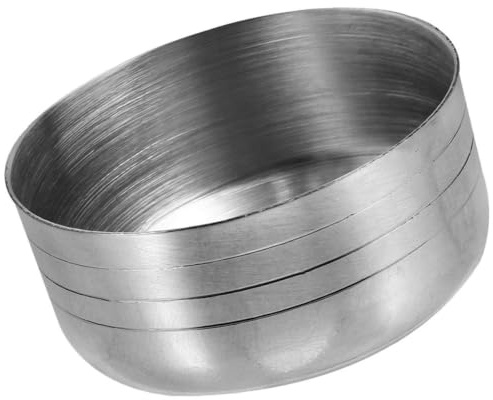 jojofuny Stainless Steel Cocktail Shaker Lid Cap 1.5 Inch Splash-Resistant Cover for Metal Shaking Cups for Milk Tea Shops and Bars