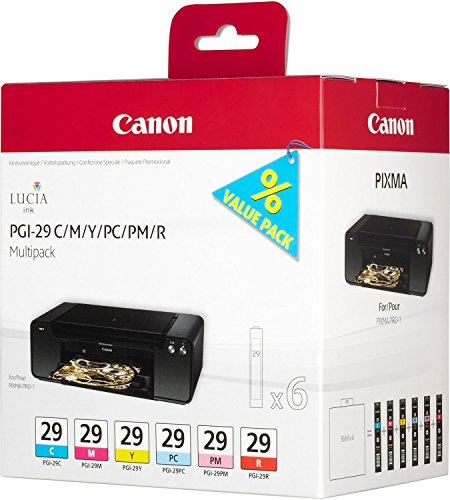Canon PGI-29 CMY/PC/PM/R – Tintenpatrone, mehrfarbig