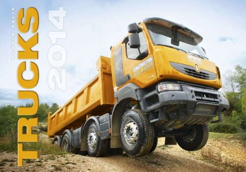 Trucks 2014 Wall Calendar