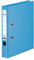 Original Falken Chromocolor Premium-Ordner. Made in Germany. Kunststoffbezug außen und innen 5 cm breit DIN A4 Pastell-Farbe hellblau Ringordner Aktenordner Briefordner Büroordner Plastikordner