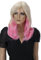 CAISHA Perücke Bob Kurzhaar Cosplay Theater Show Hitzebeständig Synthetik Glatt Blond Rosa WK203
