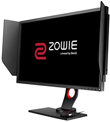 BenQ ZOWIE XL2735 27 Pollici 144 Hz e-Sports Gaming Monitor con 1ms, Regolabile in Altezza, S Switch, DyAc, QHD, DP, Nero eQualizer, Dark Grey [Vecchio Modello]