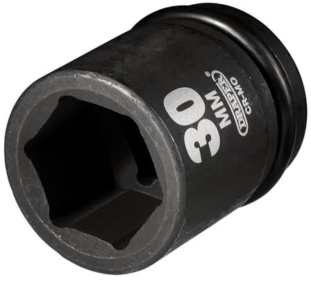 Draper 28735 Expert Hi-Torq 6 Point Impact Socket, 3/4 Square Drive, 30mm , Blue