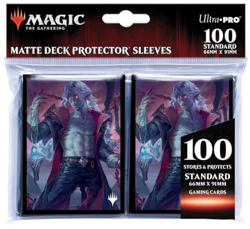 UP - Standard Sleeves for Magic: The Gathering - Innistrad Crimson Vow V4 (100 Sleeves)