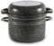 Beaver Brand Set Pentole da Campeggio Stone Rock 22 Stone Rock 22, Grigio/Multicolore, 9 Pezzi
