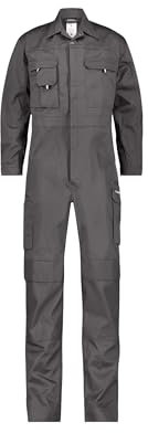 DASSY® Nimes BW Overall mit Kniepolstertaschen - Größe S - ZEMENTGRAU