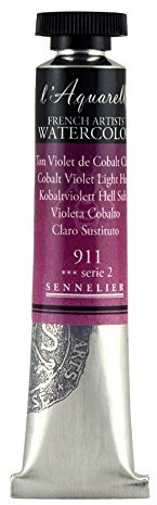 Sennelier Watercolour 21ml Tube S2 - Cobalt Violet Light Hue (911)