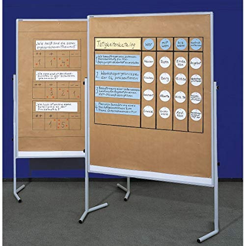 Franken ECO-UMTK Moderationstafel (120 x 150 cm, Kartonkaschiert) karton weiß