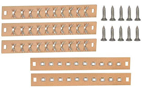 Viessmann 68475 - 10-polig Lötleisten mit Schrauben, 5 Stück