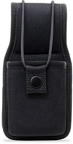 abcGoodefg Nylon Tactical Radio Pouch Heavy Duty Military Two Way Radio Holder Holster Universal Walkie Talkie Case Bag Adjustable Storage for Motorola MT500 Similar Models (1)