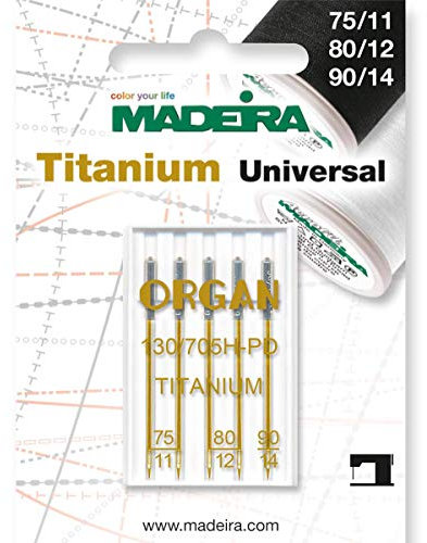 Madeira Titanium Universal-Nähmaschinennadeln