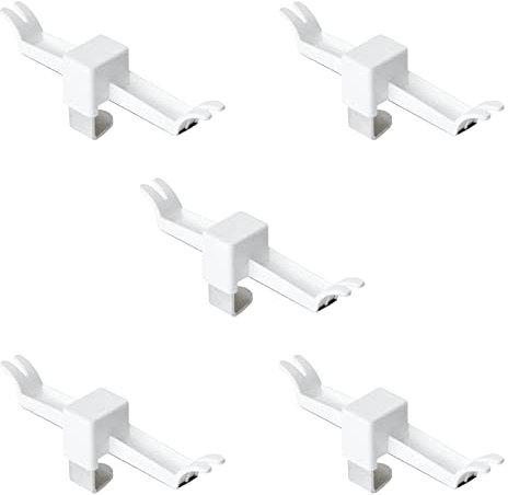 Ventanara® Schnurwickler für Jalousien ohne Bohren weiß (5 Stück)