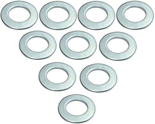 AERZETIX - C49137 - Lot de 10 Rondelles plates larges - M16 Ø30mm H 2.8mm - en acier zingué - DIN 125