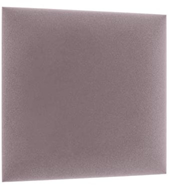 1x sossai® Toppa - Wandpaneel gepolstert, Quadrat 30 x 30 cm, Rosa