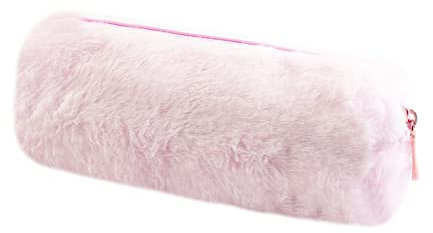 Oneyijun Plüsch Federmäppchen für Schule & Reise - Weiches Kosmetik-Etui für Teenager Mädchen Jungen Praktische Aufbewahrungstasche für Stifte Makeup & Geld Robuste Schülermäppchen in Trendfarben