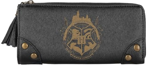 Harry Potter Geldbörse Hogwarts Wappen Premium Geldbörse in Hellbraun