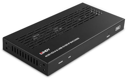 LINDY 38396 4K30 HDMI & USB Over IP Extender - Encoder