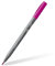STAEDTLER brush pen pigment Arts, rotlila, pigmentierte Premium-Zeichentusche, Pinselspitze für variable Linienbreite, wasserfest, schnelltrocknend, 10 rotlila brush pens im Kartonetui, 371-61