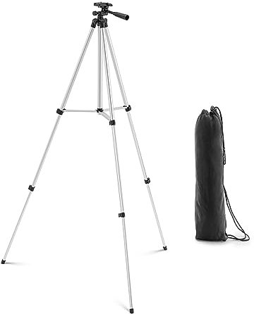 Steinberg Systems SBS-TRIPOD-101 Stativ 470-1500 mm Gewinde 1/4 Tripod Universalstativ, Fotokamera, Videokamera, Kreuzlinienlaser, Handy Stativ