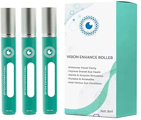 GFOUK Ophthalmoid Vision Enhance Roller, Vision Enhance Ophthalmic Massager, Lindert Müdigkeit, Wiederherstellung der Sehkraft und Genießen Sie die Entspannung der Augen beim Spielen, Arbeiten oder