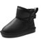 Apawwa Bambini Stivali da Neve, Ragazze e Ragazzi Stivali Invernali, ND53 Black Size 22
