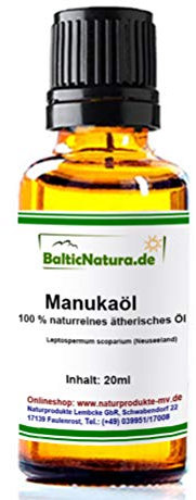 Manukaöl (20 ml) 100% naturreines ätherisches Manuka Öl