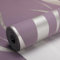 Trafagala 3D Effect Embossed Wallpaper Non-Woven Wave Stripes Roll for Livingroom Bedroom Kitchen Purple