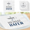 Servietten 'Ahoi' 2 Motive 80er Set | 33x33cm 3-lagig Papierserviette | Serviette mit Heimathafen Glück Ahoi (1 x 80er Set Servietten Ahoi)