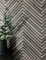 NEWROOM Papier peint Anthracite Bois Intissé - Moderne Gris Gris Clair Panneaux Arêtes de poisson Boho