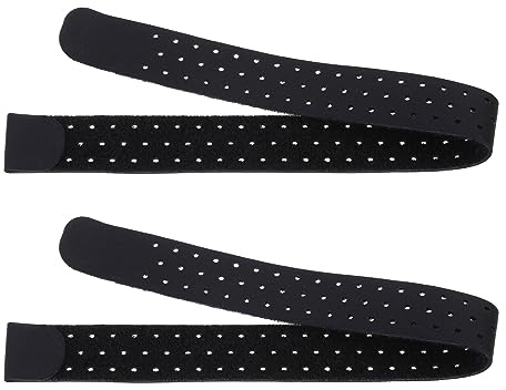 Ersatz-Armband für Herzfrequenzmesser, verstellbar, für Sport, elastisches Sportarmband, 2 Stück