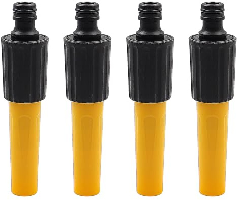 Namvo 4-teilige Schlauchdüsen, Gartenschlauchpistole zum Einstellen des Wasserflusses zum Bewässern von Pflanzen, Rasen, Garten, Autowaschen, Duschen von Haustieren