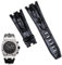 hoosouk 28 mm Uhrenarmband aus Rindsleder für AP 15710/15703 für Audemars Piguet 42 mm Royal Oak Offshore-Uhrenarmband(Blue Strap)