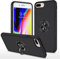 Étui pour téléphone Compatible avec iPhone 8 Plus, coque avec anneau rotatif, coque de protection fine et résistante aux chocs, coque de protection intégrale robuste for iPhone 8 Plus(Rose Gold)