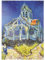 MyPuzzle Piatnik: Die Kirche von Auvers, Vincent Van Gogh - Premium 1000 Teile Puzzle - MyPuzzle Sonderkollektion von Piatnik