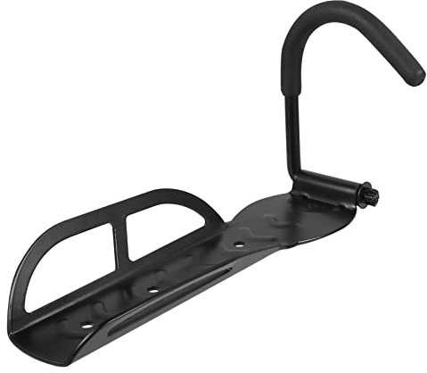 BESPORTBLE Skateboard-Aufbewahrungsregal Samtkrawatte Vize Schnapphantel Stiftstand Slot radhalterung wandmontage Scooter wandhalterung Fahrradwandhalterung vertikal Fahrrad-Wandhalter Black